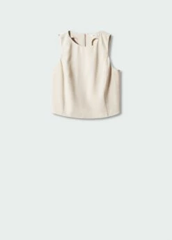 Crop Top Bretelles Larges -Promos Mango Boutique 57052001 05 B