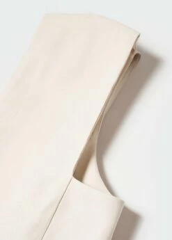 Crop Top Bretelles Larges -Promos Mango Boutique 57052001 05 D8