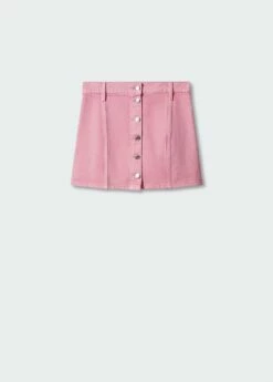 Minijupe En Jean Boutons -Promos Mango Boutique 57052880 84 B