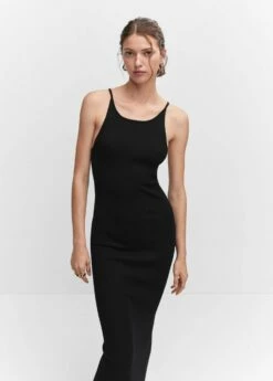 Robe Maille Ouverture -Promos Mango Boutique 57053796 99