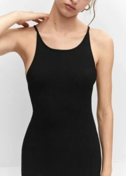 Robe Maille Ouverture -Promos Mango Boutique 57053796 99 D6