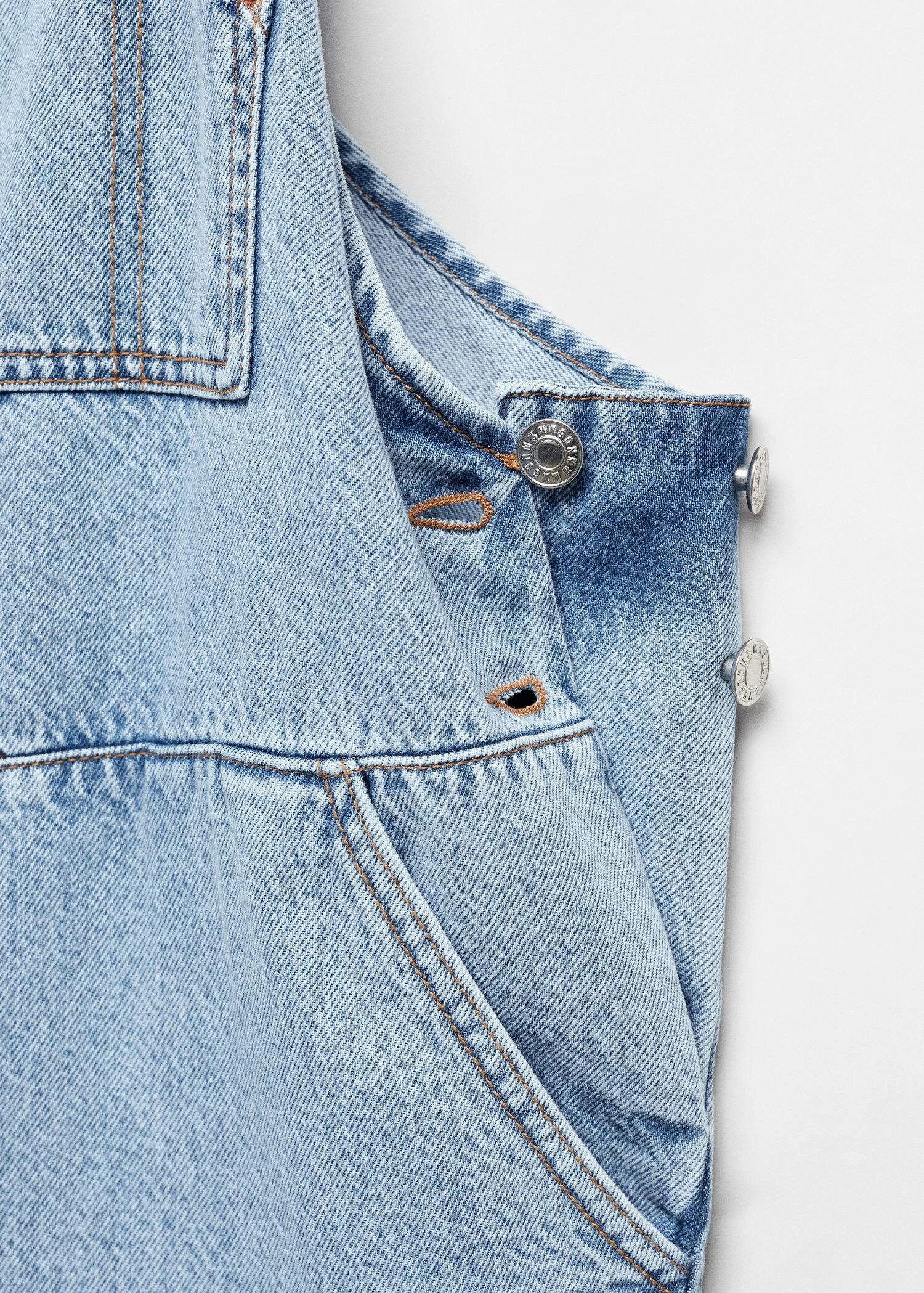 Salopette De Grossesse En Jean 9 Salopette De Grossesse En Jean – Image 7