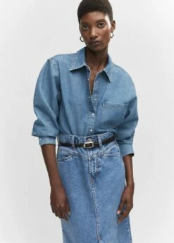 Chemise Jean Poche