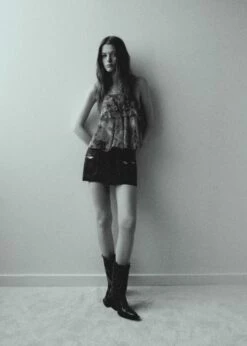 Top Gaze Imprimé 17 Top Gaze Imprimé -Promos Mango Boutique 57053819 79 D6