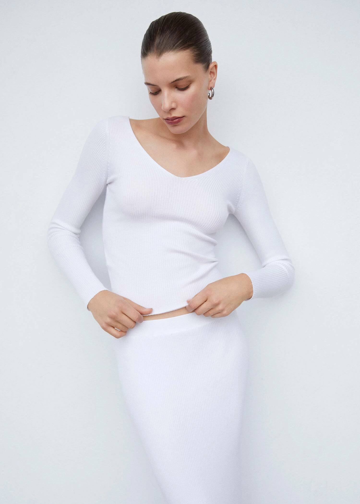 Jupe Crayon En Maille 6 Jupe Crayon En Maille – Image 4