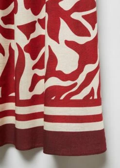 Jupe évasée Imprimée -Promos Mango Boutique 57055789 76 D8