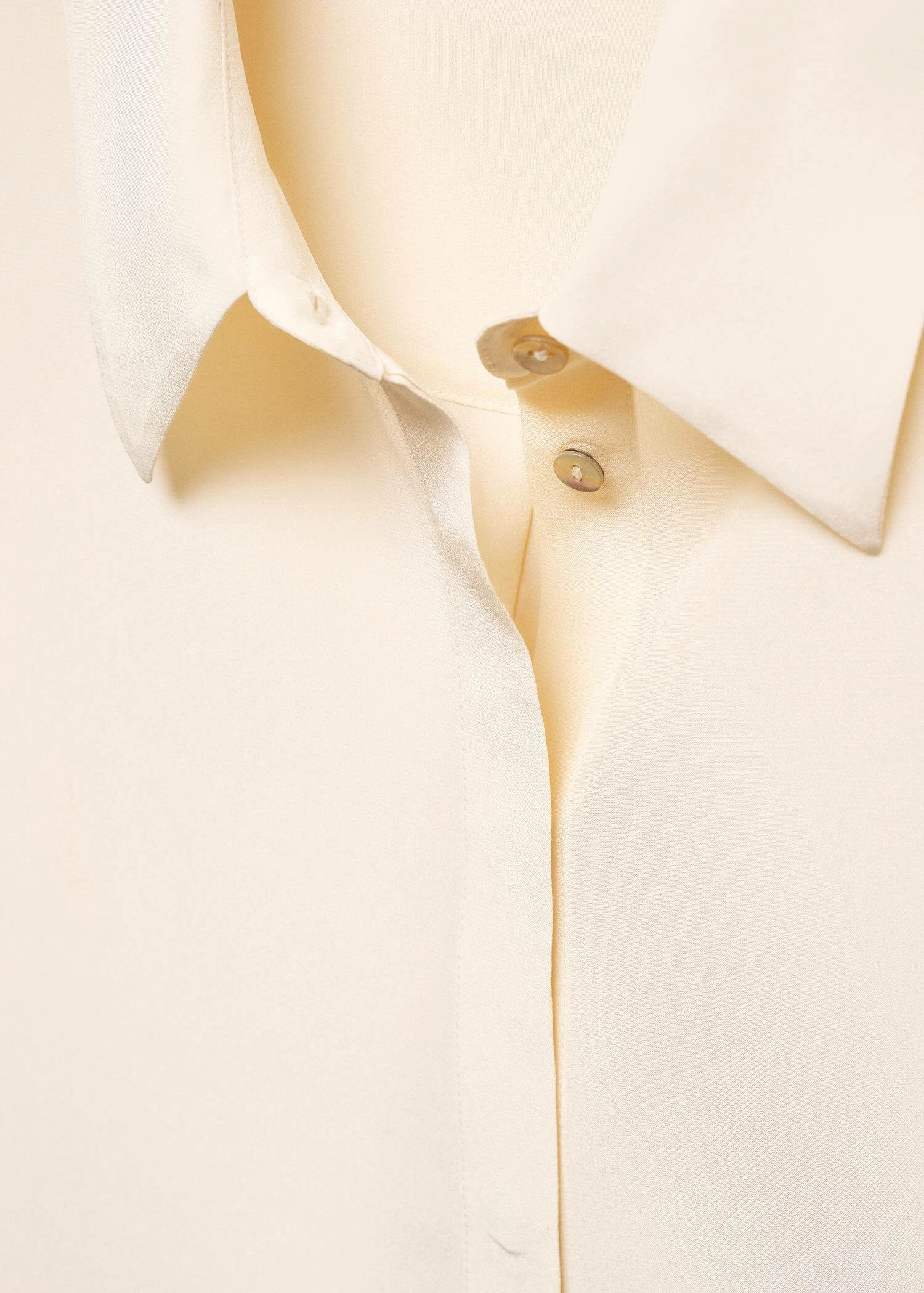Chemise Soie Boutons Dissimulés 7 Chemise Soie Boutons Dissimulés – Image 5