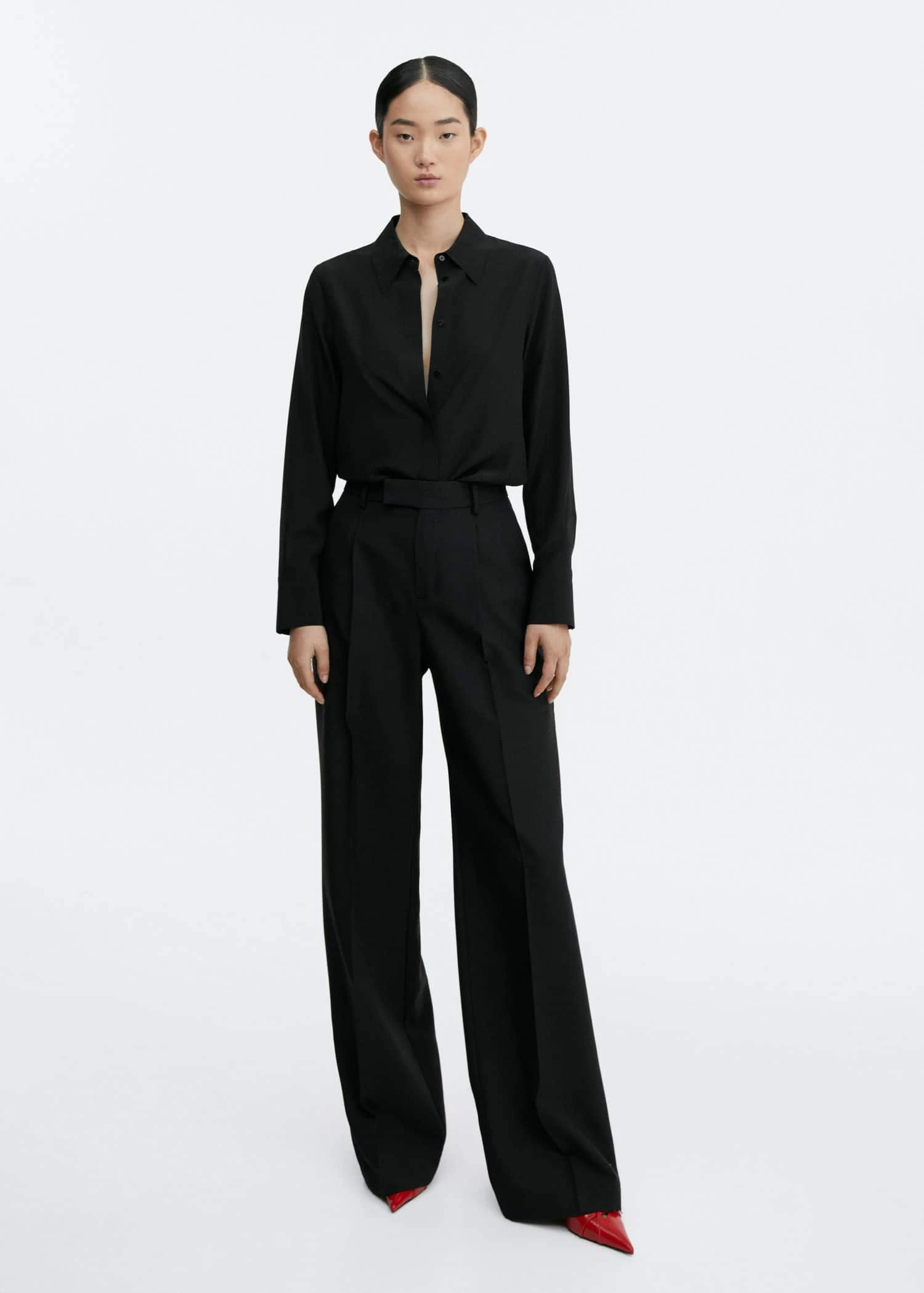 Chemise Soie Boutons Dissimulés 10 Chemise Soie Boutons Dissimulés – Image 8