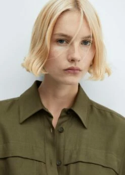 Combinaison Coton Poches -Promos Mango Boutique 57056001 37 D1