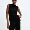 Top Maille Ouverture Latérale -Promos Mango Boutique 57056307 99
