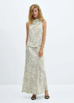 Top Imprimé Paisley -Promos Mango Boutique 57057718 01 99999999 01