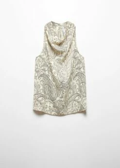 Top Imprimé Paisley -Promos Mango Boutique 57057718 01 B