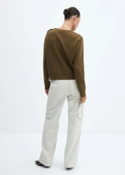 Pull-over Boutons épaule 27 Pull-over Boutons épaule -Promos Mango Boutique 57057724 37 R