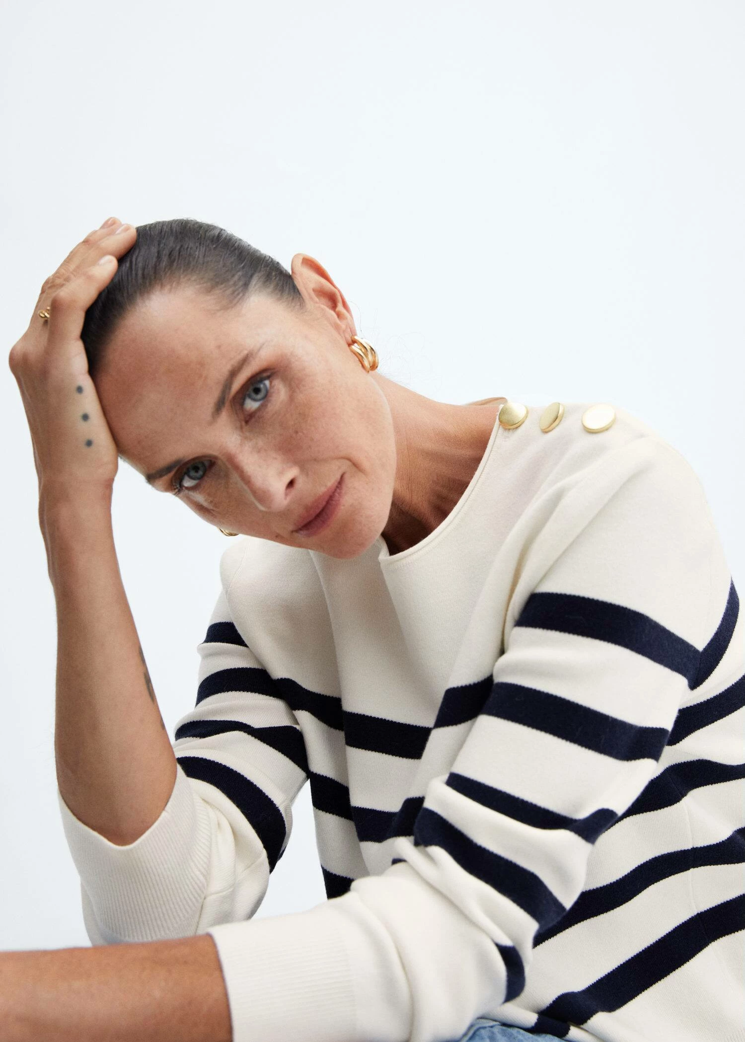 Pull-over Boutons épaule 5 Pull-over Boutons épaule – Image 4