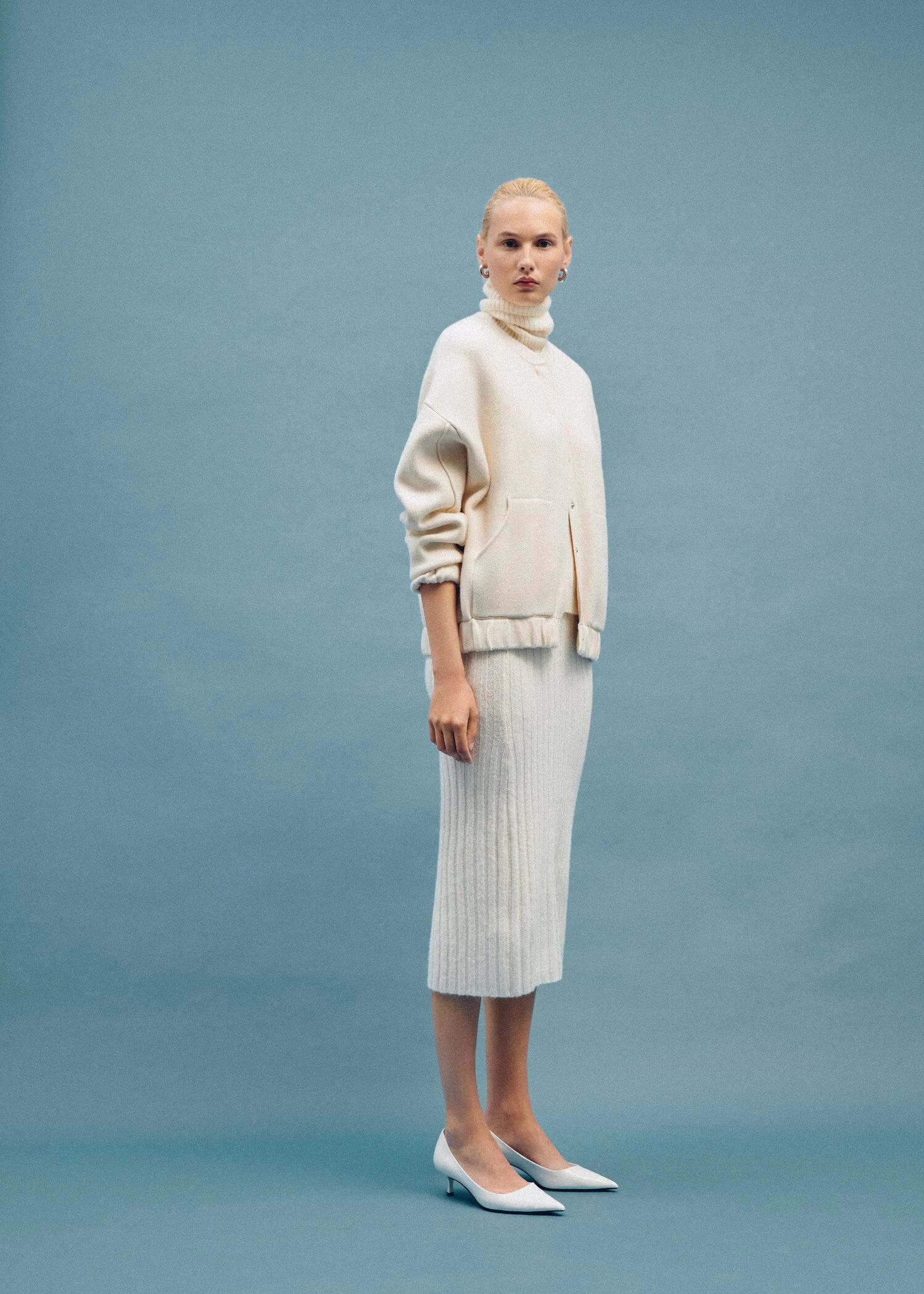 Jupe Midi Côtelée 9 Jupe Midi Côtelée – Image 7