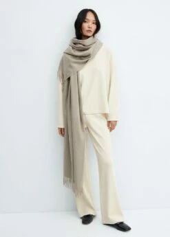 Sweat-shirt Col Montant -Promos Mango Boutique 57057742 05 D2