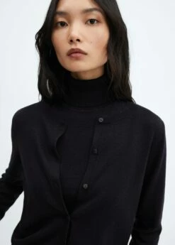 Cardigan Coton Boutons -Promos Mango Boutique 57057748 56 D1