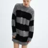 Robe Pull Rayures -Promos Mango Boutique 57057753 92