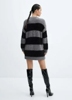 Robe Pull Rayures -Promos Mango Boutique 57057753 92 R