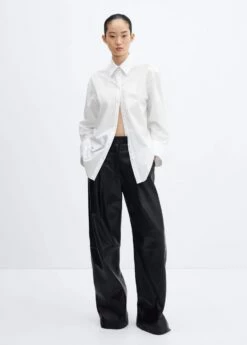 Chemise Coton Oversize -Promos Mango Boutique 57057756 02 99999999 01