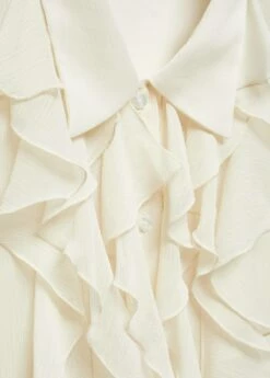 Chemise Gaze Volants -Promos Mango Boutique 57057758 05 D8