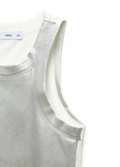 Top Lyocell Foil -Promos Mango Boutique 57058269 PL D8