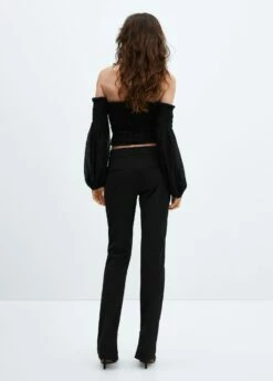 Top Crop Froncé -Promos Mango Boutique 57059095 99 R