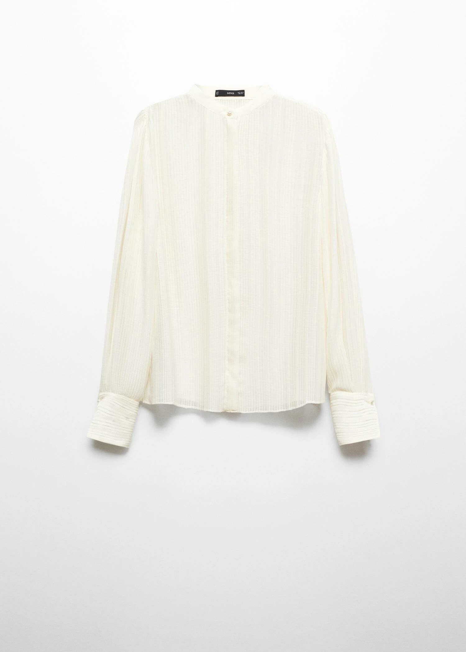 Blouse Plissée Semi-transparente 12 Blouse Plissée Semi-transparente – Image 10