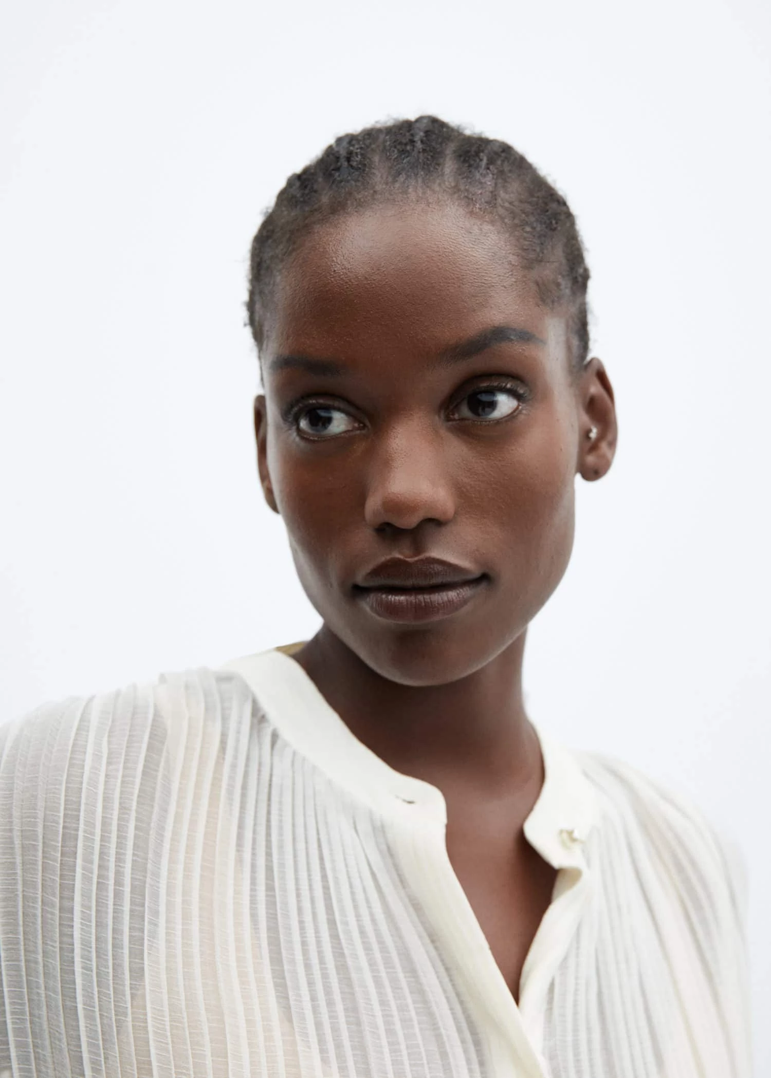 Blouse Plissée Semi-transparente 9 Blouse Plissée Semi-transparente – Image 7