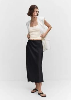 Top à Fines Bretelles -Promos Mango Boutique 57061167 01 99999999 01