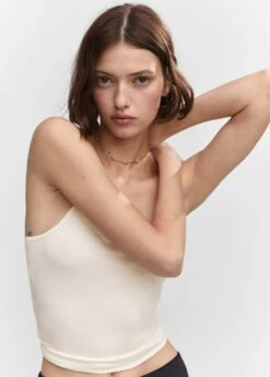Top à Fines Bretelles -Promos Mango Boutique 57061167 01 D1