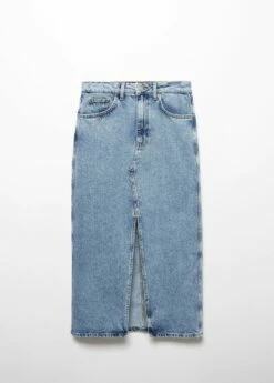 Jupe Midi En Jean -Promos Mango Boutique 57061176 TM B