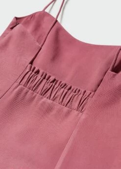 Robe Midi Décolletée -Promos Mango Boutique 57062001 85 D8