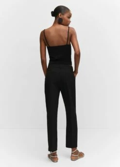 Top Maille Détail Strass -Promos Mango Boutique 57062516 99 R