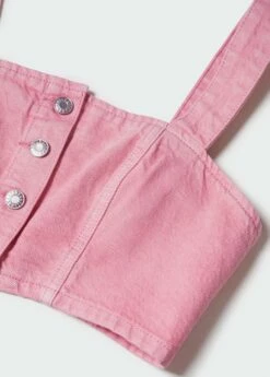 Crop Top Jean -Promos Mango Boutique 57062880 84 D8