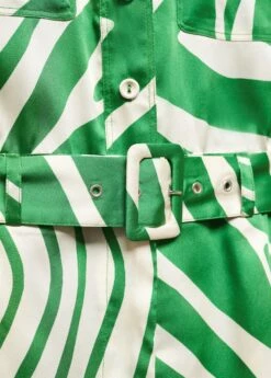 Combinaison Satinée Ceinture -Promos Mango Boutique 57063821 43 D8