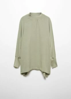 Sweat-shirt Oversize Texturé -Promos Mango Boutique 57064008 43 B