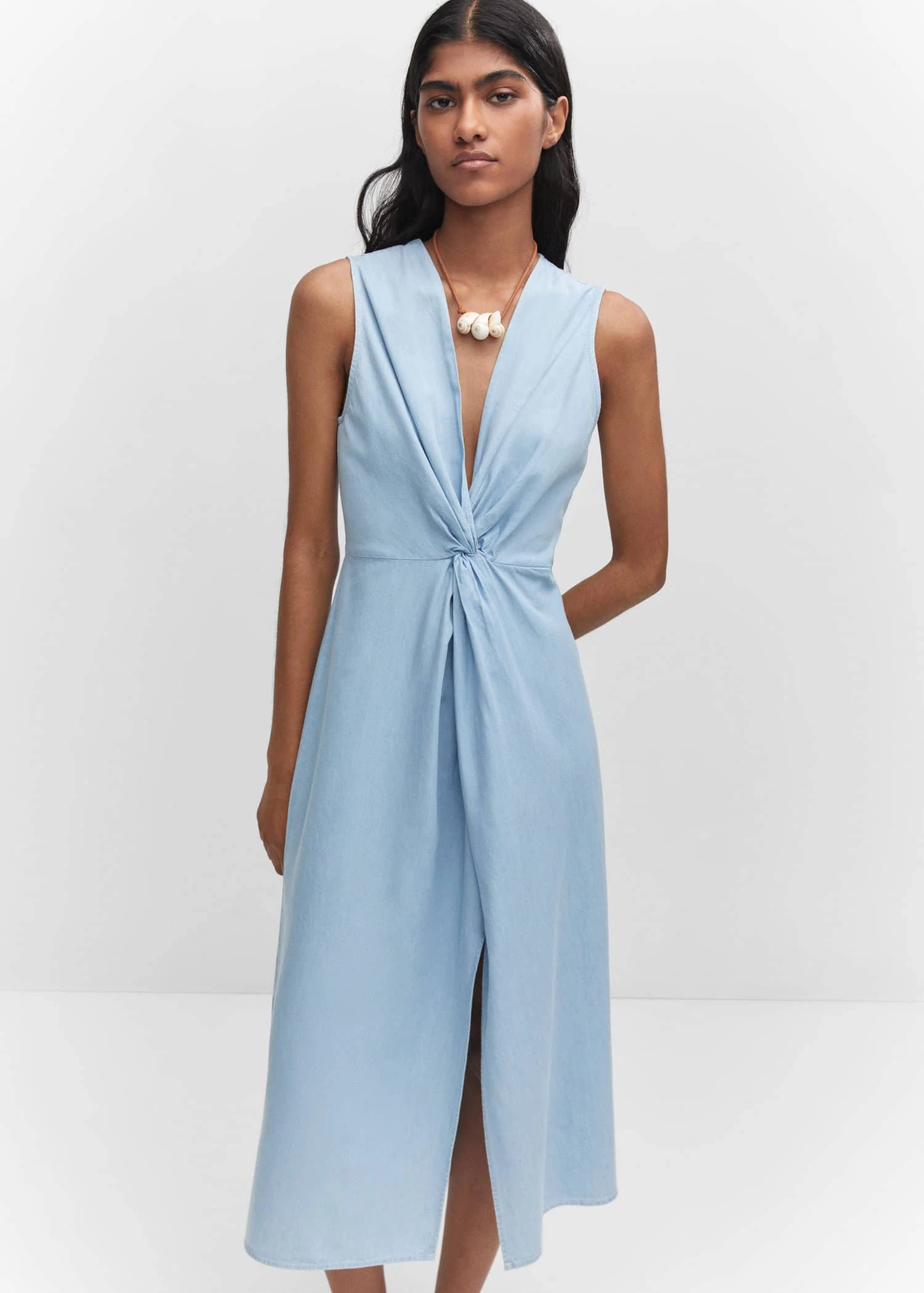 Robe Midi Nœud 3 Robe Midi Nœud