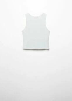 Crop Top Modal 19 Crop Top Modal -Promos Mango Boutique 57065790 02 B