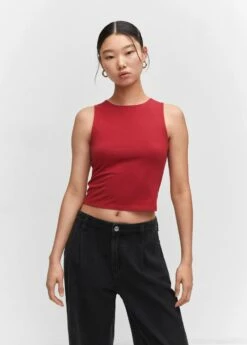 Crop Top Modal 20 Crop Top Modal -Promos Mango Boutique 57065790 75