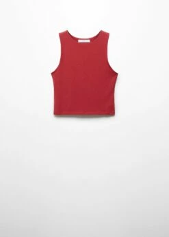 Crop Top Modal 25 Crop Top Modal -Promos Mango Boutique 57065790 75 B