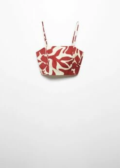 Top Crop Imprimé -Promos Mango Boutique 57065791 76 B