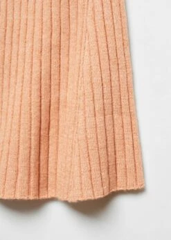 Jupe évasée Maille Côtelée -Promos Mango Boutique 57065808 26 D8