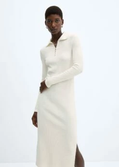 Robe Décolleté Zippé