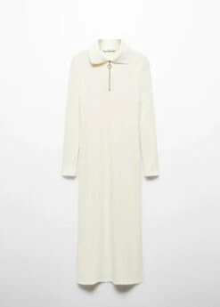 Robe Décolleté Zippé -Promos Mango Boutique 57065811 05 B