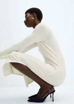 Robe Décolleté Zippé -Promos Mango Boutique 57065811 05 D2