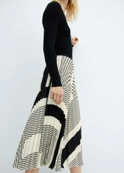 Jupe Plissée à Rayures 19 Jupe Plissée à Rayures -Promos Mango Boutique 57065966 05 D6