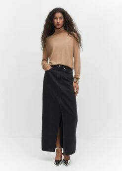 Pull-over Maille Fine Col Roulé -Promos Mango Boutique 57065972 09 99999999 01