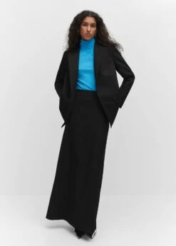 Pull-over Maille Fine Col Roulé -Promos Mango Boutique 57065972 46 99999999 01