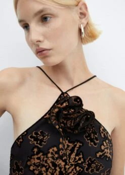 Robe Texturée Jacquard 13 Robe Texturée Jacquard -Promos Mango Boutique 57066027 99 D1